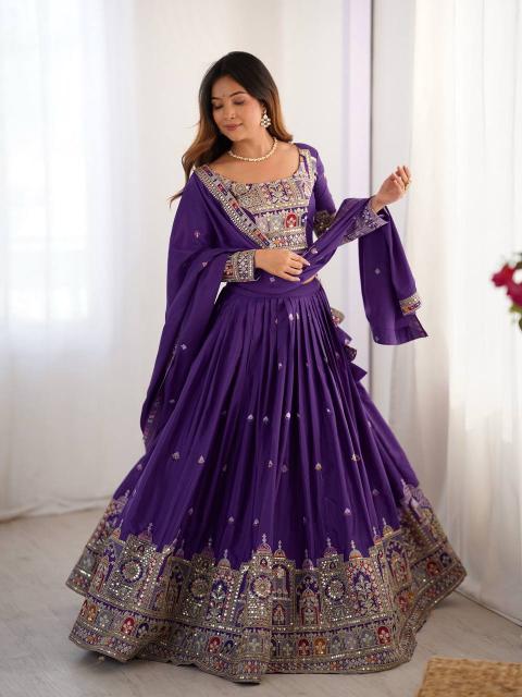 Royal Blue Chhattisgarh bridal lehenga choli market
